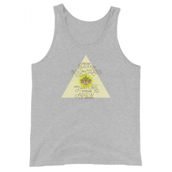 Solar Plexus Chakra Unisex Tank Top - Image 2