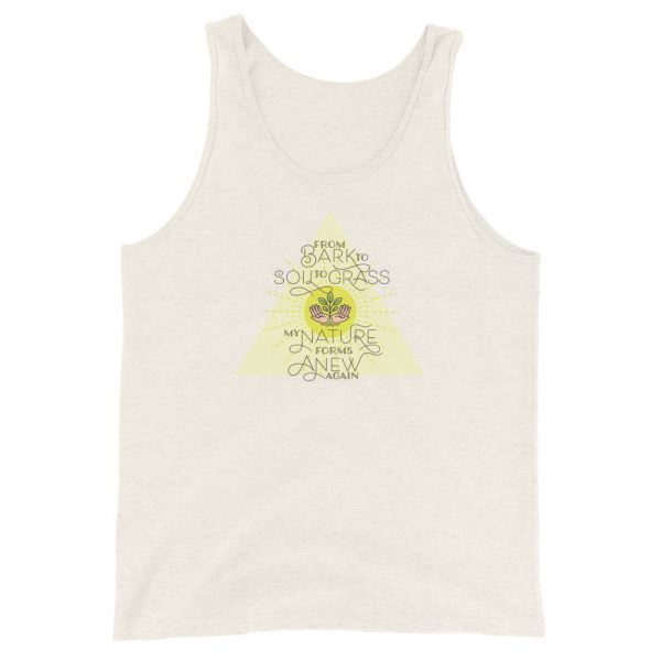 Solar Plexus Chakra Unisex Tank Top - Image 3