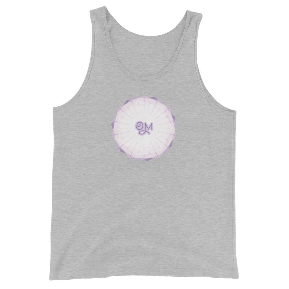 Crown Chakra Unisex Tank Top - Image 3